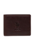 U.S. Polo Assn. Velika moška denarnica Horiz. Wallet WIUUY2259MHA560 Rjava - Pepit.si