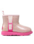 Ugg Čevlji Kids' Classic Clear Mini II 1121007K Roza - Pepit.si