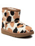 Ugg Čevlji Kid's Classic Mini Cow Print 1123619K Rjava - Pepit.si