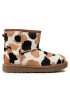 Ugg Čevlji Kid's Classic Mini Cow Print 1123619K Rjava - Pepit.si