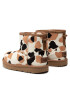 Ugg Čevlji Kid's Classic Mini Cow Print 1123619K Rjava - Pepit.si