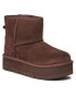 Ugg Čevlji Kids' Classic Mini Platform 1143700K Rjava - Pepit.si