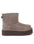 Ugg Čevlji Kids' Classic Mini Platform 1143700K Siva - Pepit.si