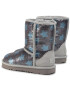 Ugg Čevlji Kids' Classic Short II Sequin Star 1107988K Siva - Pepit.si