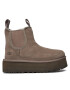 Ugg Čevlji Numel Platform Chelsea 1143710K Bež - Pepit.si