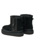 Ugg Čevlji T Classic Mini Ziper Tape Logo 1143699T Črna - Pepit.si