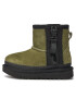 Ugg Čevlji T Classic Mini Zipper Tape Logo 1143699T Khaki - Pepit.si