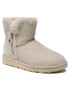 Ugg Čevlji W Bailey Zip Mini 1112481 Siva - Pepit.si