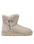 Ugg Čevlji W Bailey Zip Mini 1112481 Siva - Pepit.si