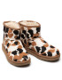 Ugg Čevlji W Classic Mini Cow Print 1123353 Rjava - Pepit.si