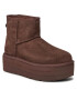 Ugg Čevlji W Classic Mini Platform 1134991 Rjava - Pepit.si