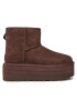 Ugg Čevlji W Classic Mini Platform 1134991 Rjava - Pepit.si