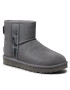 Ugg Čevlji W Classic Mini Side Logo II 1134962 Siva - Pepit.si