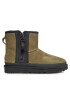 Ugg Škornji za sneg W Classic Mini Zipper Tape Logo 1144034 Zelena - Pepit.si