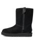 Ugg Škornji za sneg W Classic Short Bailey Zip 1144043 Črna - Pepit.si