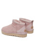 Ugg Čevlji W Classic Ultra Mini 1116109 Roza - Pepit.si