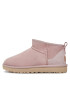 Ugg Čevlji W Classic Ultra Mini 1116109 Roza - Pepit.si