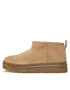 Ugg Čevlji W Classic Ultra Mini Clear 1142450 Bež - Pepit.si