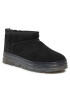 Ugg Škornji za sneg W Classic Ultra Mini Clear 1142450 Črna - Pepit.si