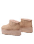 Ugg Čevlji W Classic Ultra Mini Platform 1135092 Bež - Pepit.si