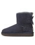 Ugg Čevlji W Mini Bailey Bow II 1016501 Mornarsko modra - Pepit.si