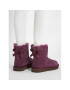 Ugg Čevlji W Mini Bailey Bow Metallic Spots 1134135 Vijolična - Pepit.si