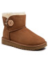 Ugg Škornji za sneg W Mini Bailey Button II 1016422 Rjava - Pepit.si