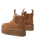 Ugg Čevlji W Neumel Platform Chelsea 1134526 Rjava - Pepit.si