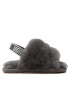 Ugg Copati I Fluff Yeah Slide And Lovey 1124941I Siva - Pepit.si