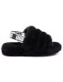 Ugg Copati K Fluff Yeah Slide 1098494K Črna - Pepit.si