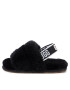 Ugg Copati T Fluff Yeah Slide 1098579T Črna - Pepit.si