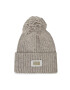 Ugg Kapa W Chunky Rib Knit Beanie W Pom 20165 Siva - Pepit.si