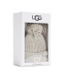 Ugg Set šal + kapa W Knit Beanie W Pom And Scarf 21883 Siva - Pepit.si