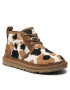 Ugg Škornji W Neumel Cow Print 1122152 Rjava - Pepit.si