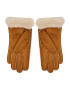 Ugg Ženske rokavice Sheepskin Embroider Glove 20931 Rjava - Pepit.si