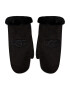 Ugg Ženske rokavice Sheepskin Embroider Mitten 20932 Črna - Pepit.si