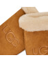 Ugg Ženske rokavice Sheepskin Embroider Mitten 20932 Rjava - Pepit.si