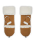 Ugg Ženske rokavice W Bonded Fleece Flip Mitten 22706 Rjava - Pepit.si