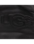 Ugg Ženske rokavice W Classic Leather Logo Glove 19034 Črna - Pepit.si