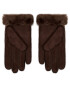 Ugg Ženske rokavice W Sheepskin Embroider Glove 20931 Bordo rdeča - Pepit.si