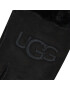 Ugg Ženske rokavice W Sheepskin Embroider Glove 20931 Črna - Pepit.si