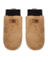 Ugg Ženske rokavice W Sherpa Mitten W Logo Tape 21631 Bež - Pepit.si