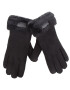 Ugg Ženske rokavice W Turn Cuff Glove 17369 Črna - Pepit.si