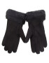 Ugg Ženske rokavice W Turn Cuff Glove 17369 Črna - Pepit.si