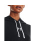 Under Armour Jopa Rival Terry Hoodie 1369855 Črna Regular Fit - Pepit.si