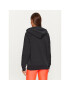 Under Armour Jopa Ua Rival Fleece Fz Hoodie 1379497 Črna Loose Fit - Pepit.si