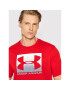 Under Armour Majica Ua Boxed Sportstyle 1329581 Rdeča Loose Fit - Pepit.si