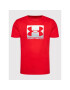 Under Armour Majica Ua Boxed Sportstyle 1329581 Rdeča Loose Fit - Pepit.si