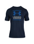 Under Armour Majica UA GL FOUNDATION SS 1326849 Mornarsko modra Regular Fit - Pepit.si