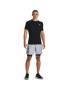 Under Armour Majica UA HG Armour Fitted SS 1361683 Črna Regular Fit - Pepit.si